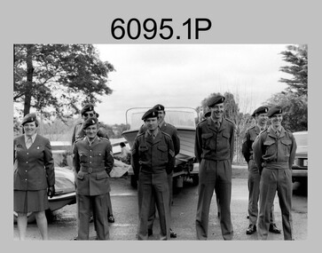 Corps Day Parade at the Army Survey Regiment, Fortuna Villa, Bendigo. 1983.