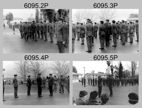 Corps Day Parade at the Army Survey Regiment, Fortuna Villa, Bendigo. 1983.