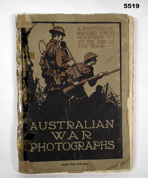 A book of Australian War Photographs.