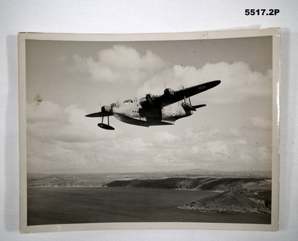 Two black and white photographs RAF England.