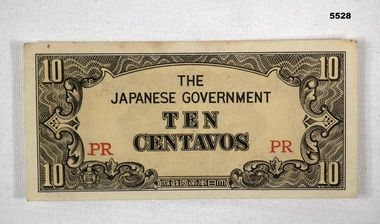 JAPANESE INVASION MONEY - WW2.