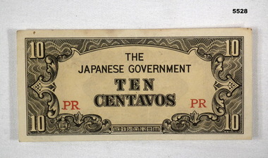 JAPANESE INVASION MONEY - WW2.