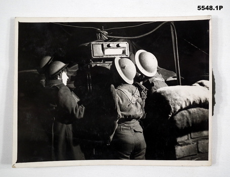 British female soldiers manning Aircraft defences.