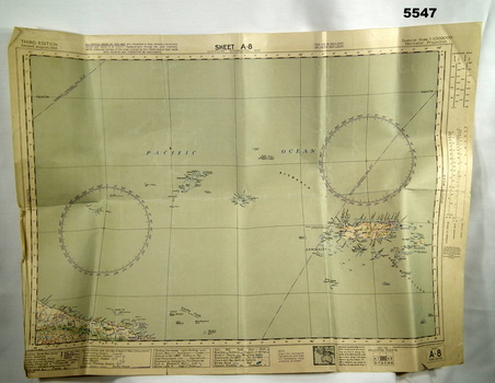 Map of Eastern New Guinea.