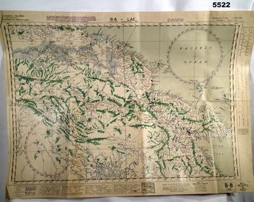 Map of North Central New Guinea.