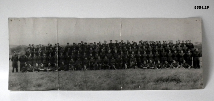 Two photos of Air Defence Unit.