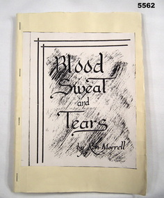 Book, Blood, Sweat and Tears