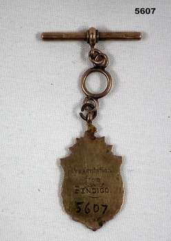 War service appreciation Medal from Bendigo 