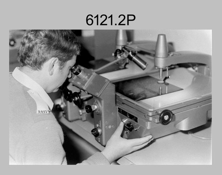 Air Survey Squadron Aerotriangulation Section - Army Survey Regiment, Bendigo. c1980.