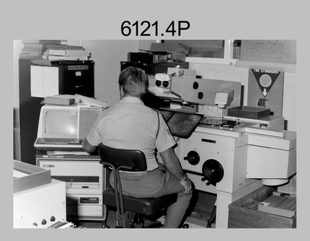 Air Survey Squadron Aerotriangulation Section - Army Survey Regiment, Bendigo. c1980.