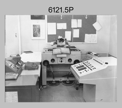 Air Survey Squadron Aerotriangulation Section - Army Survey Regiment, Bendigo. c1980.