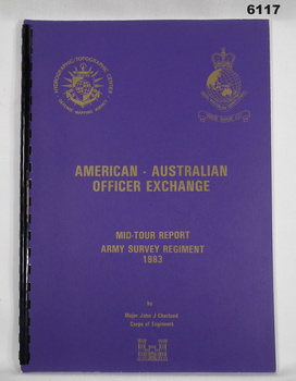 A4 document, Purple Cover, Gold Badge DMA and RASvy, 13 pages, Mid Term Exchange Report