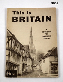A souvenir booklet of Britain for overseas forces