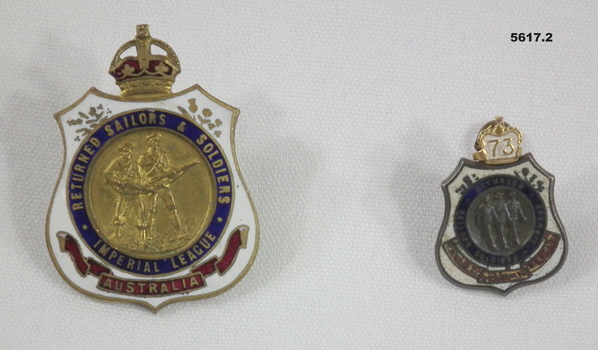 two types of RSL Badge, original and modern,