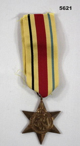 Africa star medal and ribbon unmounted.