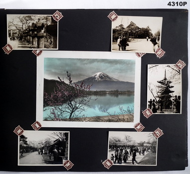 Photograph album part of BCOF service Japan.