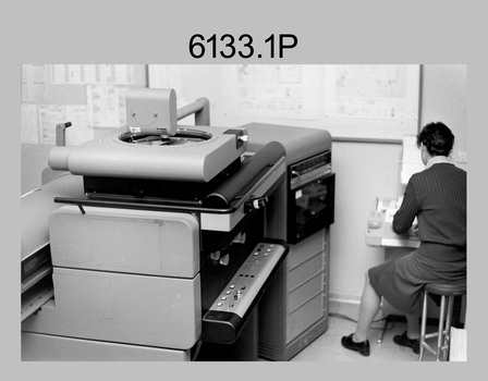 WILD OR-1 Orthorectification Workstation, Lithographic Squadron – Army Survey Regiment, Fortuna, Bendigo. 1988.