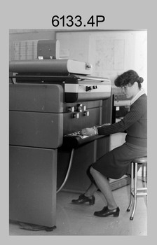 WILD OR-1 Orthorectification Workstation, Lithographic Squadron – Army Survey Regiment, Fortuna, Bendigo. 1988.