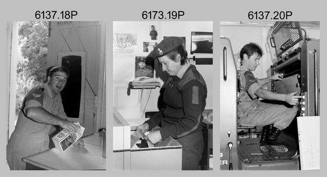 Miscellaneous Lithographic Squadron Activities at Army Survey Regiment, Bendigo. 1989.