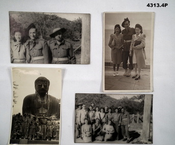 Series of Twelve photographs relating to service with BCOF Japan.