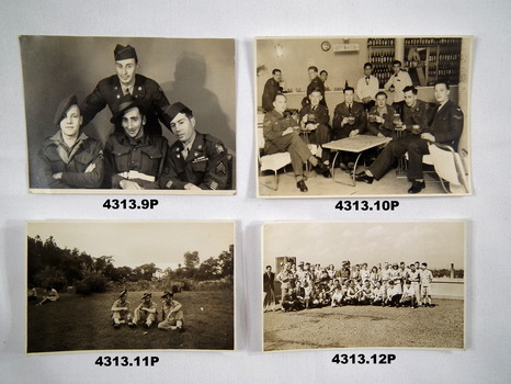 $ photos relating to service with BCOF.