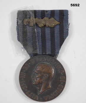 MEDAL - ITALIAN/ETHIOPIAN CAMPAIGN AND RIBBON.