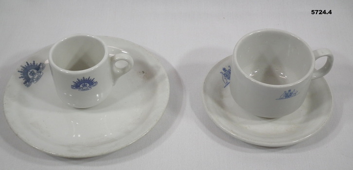 China mess crockery issued by ADF.