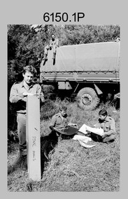 Regimental Training -  Lithographic Squadron Army Survey Regiment, Fortuna, Bendigo. 1989.