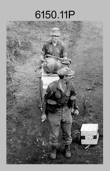 Regimental Training -  Lithographic Squadron Army Survey Regiment, Fortuna, Bendigo. 1989.