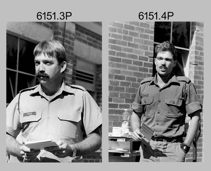 Personnel and Equipment Lithographic Squadron Army Survey Regiment, Bendigo. 1992. 