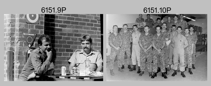 Personnel and Equipment Lithographic Squadron Army Survey Regiment, Bendigo. 1992. 