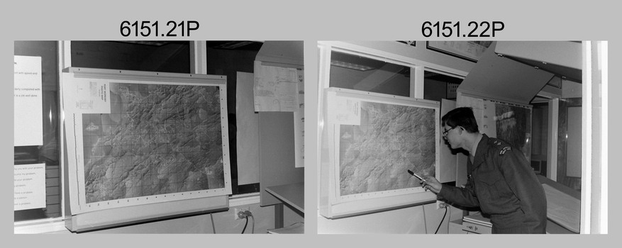 Personnel and Equipment Lithographic Squadron Army Survey Regiment, Bendigo. 1992. 