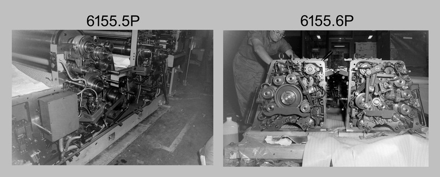 Lithographic Squadron at the Army Survey Regiment, Bendigo c1975.