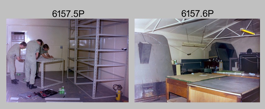 Lithographic Squadron’s building upgrades at the Army Survey Regiment, Bendigo 1990. 