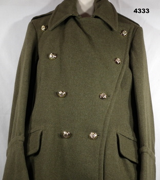 Uniform Great Coat Australian Army