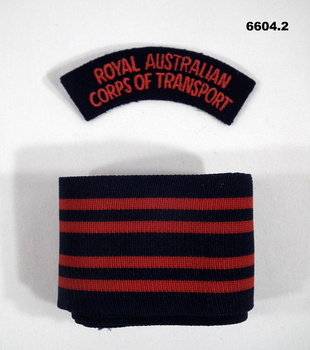 Shoulder Badge and Long ribbon.