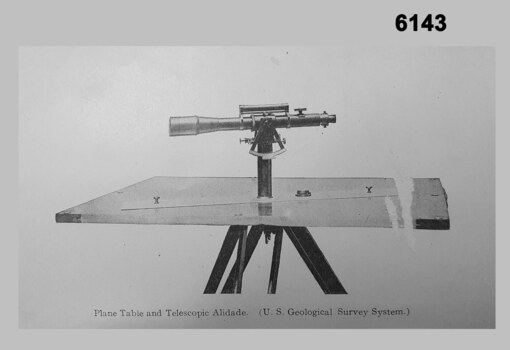 Photograph of the Plane Table Instrument