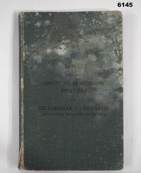 Hard covered book, cloth covered