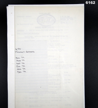 A report on 4 Fd Svy Sqn activities Jul - Dec 1979