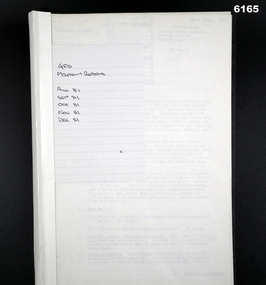 A Report summarising the activities of 4 Fd Svy Sqn Aug - Dec 1981