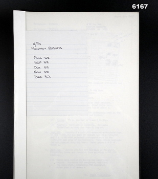 A report detailing the activities of 4 Fd Svy Sqn during Aug - Dec 1982
