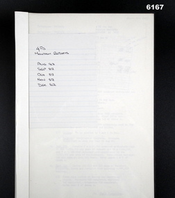 A report detailing the activities of 4 Fd Svy Sqn during Aug - Dec 1982