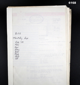 A report summarising the activities of 8 Fd Svy Sqn Feb - Oct 1979