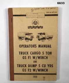 International Army Trucks (6x6) Manual