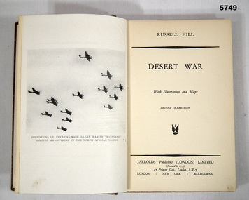 Book of a battle campaign WW2.