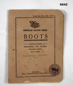 BOOKLET ON BOOTS AND SHOES AND HOW TO WEAR,