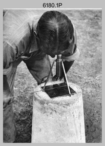 RASvy personnel undertaking topographic surveys. c1950s – 1960s