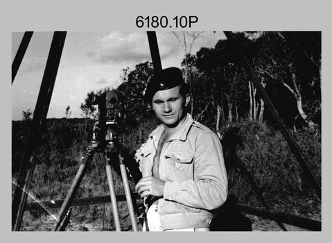 RASvy personnel undertaking topographic surveys. c1950s – 1960s