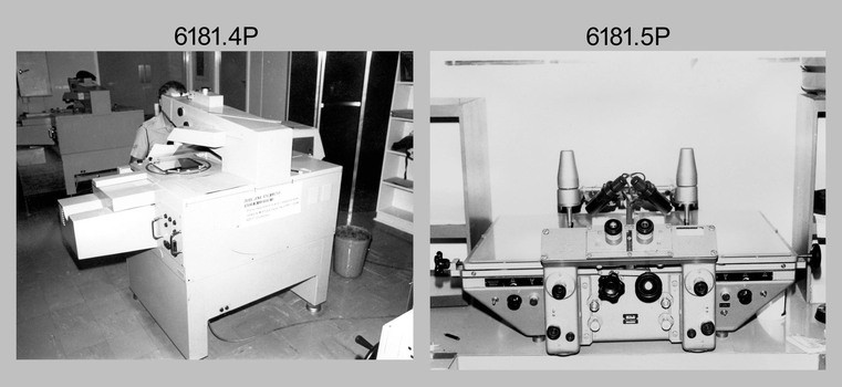 Map Production Equipment at the Army Survey Regiment, Bendigo c1979. 