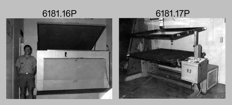 Map Production Equipment at the Army Survey Regiment, Bendigo c1979. 